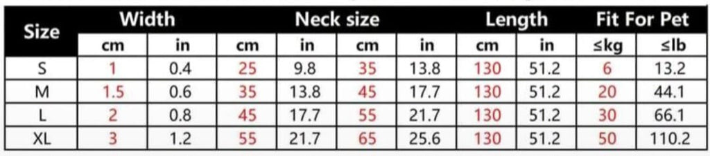 Dog Collar & Leash