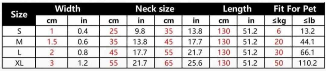 Dog Collar & Leash
